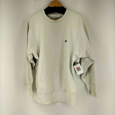 チャンピオン Champion 80s USA製 トリコタグ 目刺繍 REVERSE WEAVE WARM UP リバースウィーブスウェット メンズ JPN:L