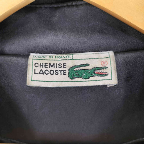 シュミーズラコステ CHEMISE LACOSTE 70S~80S フェイクレザージャケット メンズ