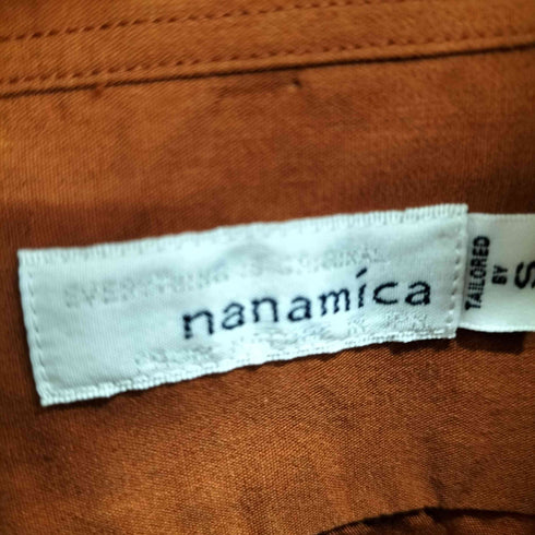 ナナミカ nanamica 24AW Regular Collar Wind Shirt レギュラーカラー ウィンドシャツ メンズ JPN:S