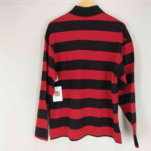 バレンシアガ BALENCIAGA OVERSIZED STRIPE POLO メンズ XXS
