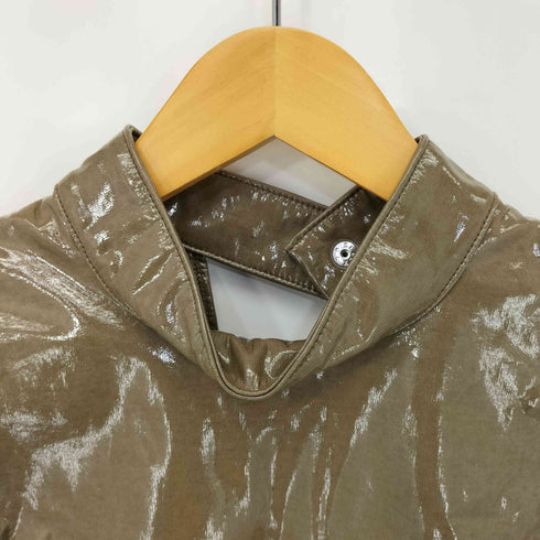 レイビームス Ray BEAMS 21AW ラミネート ハイネック ベスト レディース