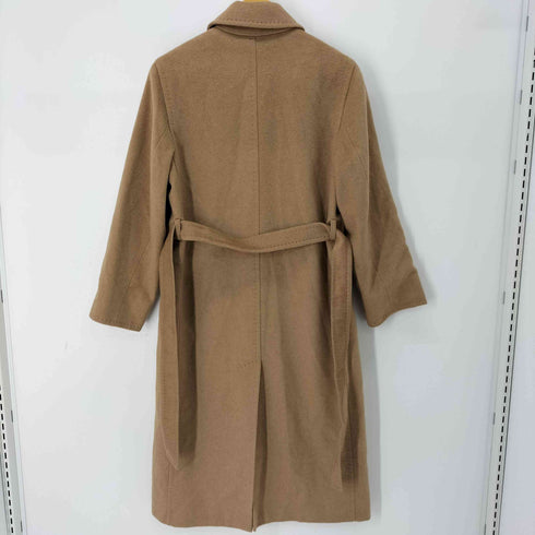マックスマーラ MAX MARA 銀タグ キャメル ロングコート レディース JPN:40