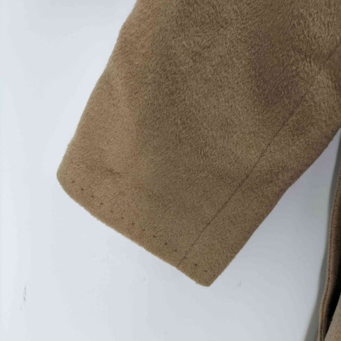 マックスマーラ MAX MARA 銀タグ キャメル ロングコート レディース JPN:40