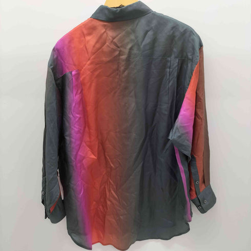 ジョンメイソンスミス JOHN MASON SMITH RAYON SILK TICKET POCKET REGULER COLLAR SHIRT メンズ 38