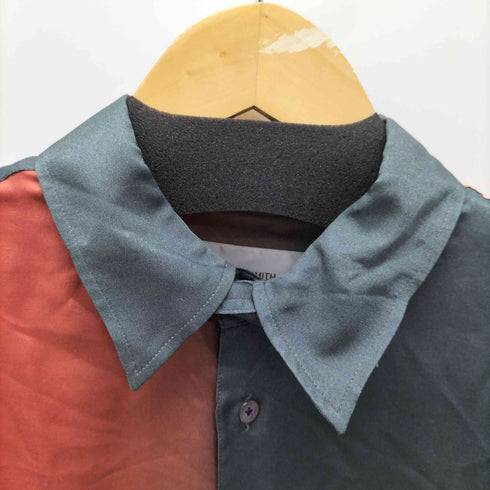 ジョンメイソンスミス JOHN MASON SMITH RAYON SILK TICKET POCKET REGULER COLLAR SHIRT メンズ 38