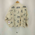 90S ランドスケープ柄 ジップアップジャケット メンズ