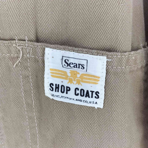 シアーズ Sears 60s SHOP COATS ヘリンボーンツイル ショップコート メンズ