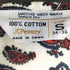 ジェーシーペニー JC Penney 開襟 ボックス ペイズリー柄 コットンパジャマシャツ メンズ JPN:S