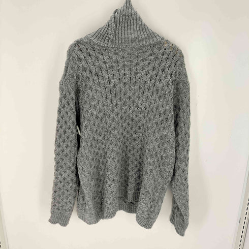 cthy セーター ニット メランジハニカムタートルネックニット メンズ JPN:L