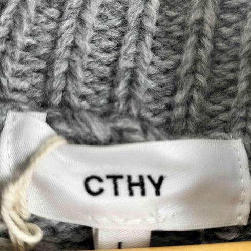 cthy セーター ニット メランジハニカムタートルネックニット メンズ JPN:L