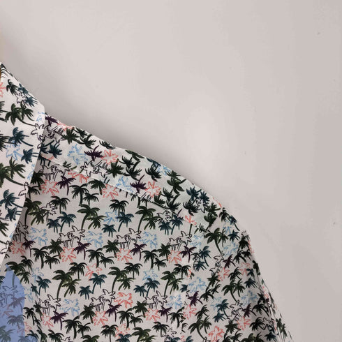 ピーエスポールスミス PS Paul Smith Big palms 半袖シャツ メンズ JPN:S