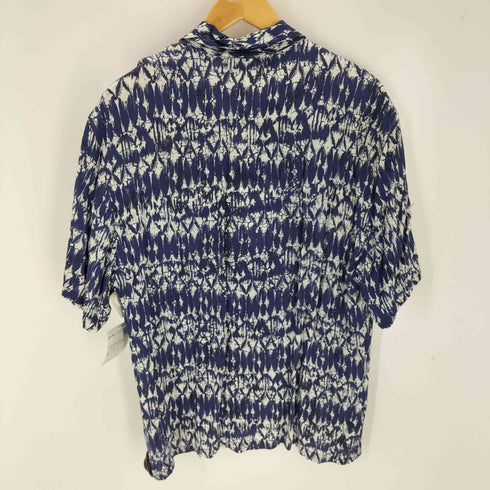 I'm Brain camicia fantasia オープンカラーシャツ イタリア製 メンズ JPN:M