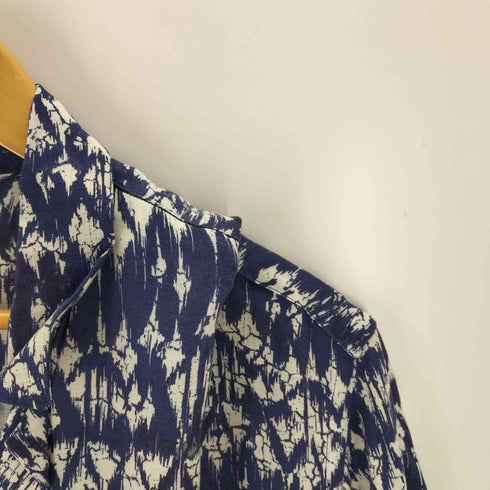 I'm Brain camicia fantasia オープンカラーシャツ イタリア製 メンズ JPN:M