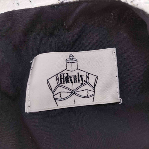 HDXULY Design Tweed Dress デザイン ツイード ドレス ワンピース レディース