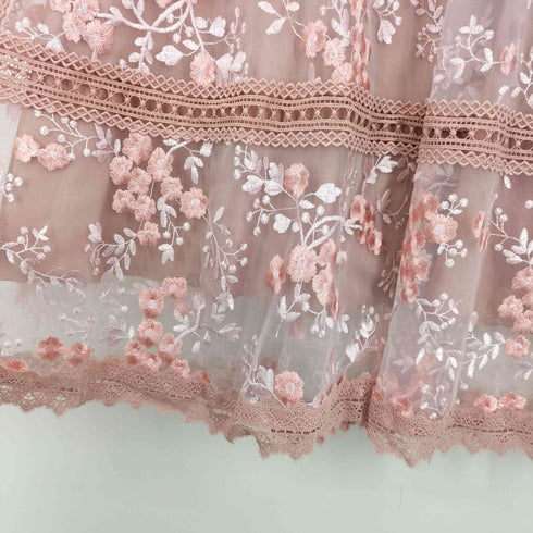 ルイルエブティック RUIRUE BOUTIQUE フラワー 刺繍 レース ワンピース レディース JPN:M