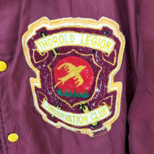 MADE IN CANADA CLUB JACKET アームライン ナイロンスタジャン メンズ US:44