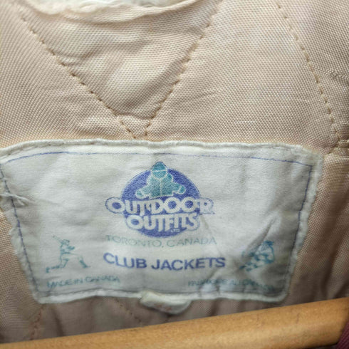 MADE IN CANADA CLUB JACKET アームライン ナイロンスタジャン メンズ US:44