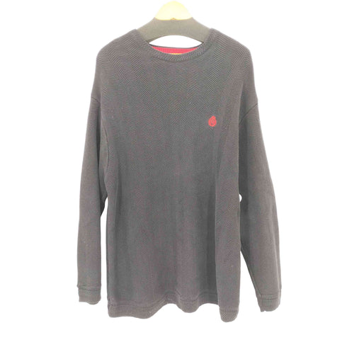 チャップス CHAPS ヘリンボーンコットンニット メンズ import:L
