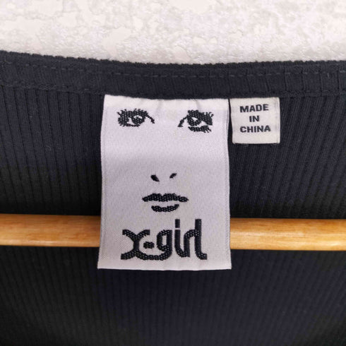 エックスガール X-girl AIRLY RIB DRESS レディース JPN:2
