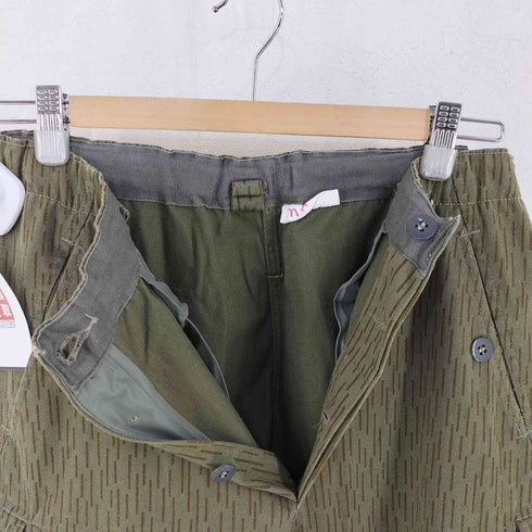 ジャーマンアーミー GERMAN ARMY 旧東ドイツ軍 NVA レインドロップカモ ミリタリーカーゴパンツ メンズ M44