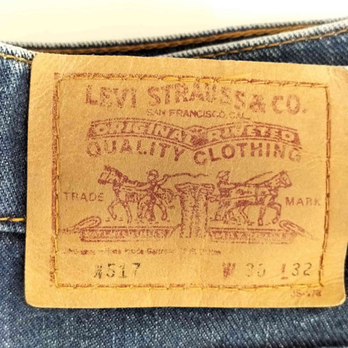リーバイス Levis 90-00s W517 ジッパーフライ ブーツカットデニムパンツ ボタン裏J09 メンズ W30 L32