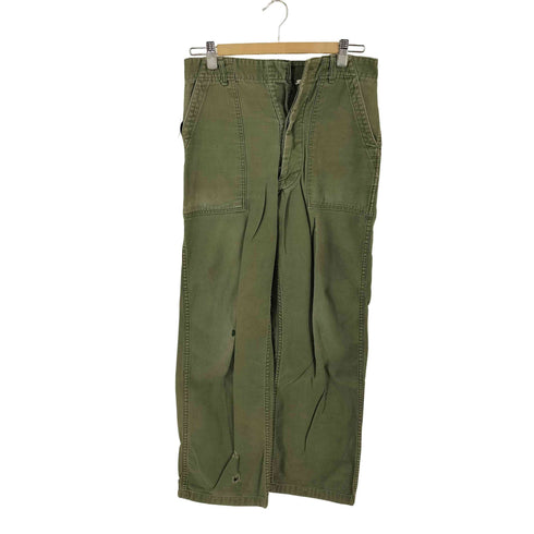 ユーエスアーミー U.S. ARMY Utility trousers ボタンフライ ベイカーパンツ OG-107 メンズ 30×31