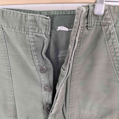 ユーエスアーミー U.S. ARMY Utility trousers ボタンフライ ベイカーパンツ OG-107 メンズ 30×31
