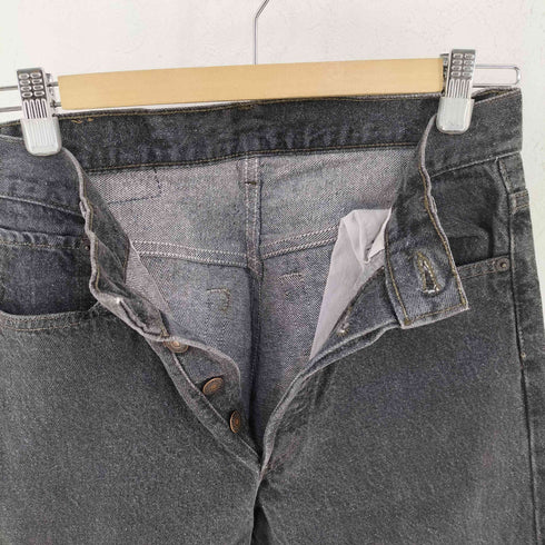 リーバイス Levis MADE IN USA 501-0658 先染めブラック ストレートデニムパンツ ボタン裏653 メンズ W29 L32