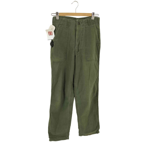 ユーエスアーミー U.S. ARMY 74年製 WINFIELD社 コットンサテン ベイカーパンツ メンズ 28×31