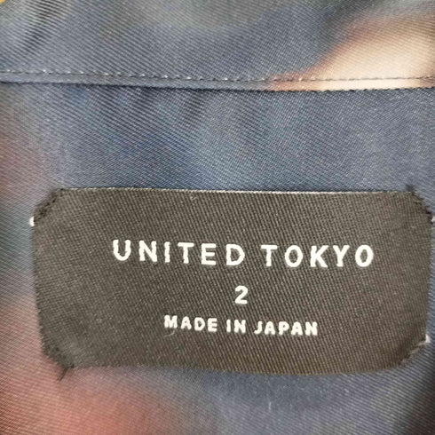 ユナイテッドトウキョウ UNITED TOKYO クラウドパターンオープンカラーシャツ メンズ JPN:2