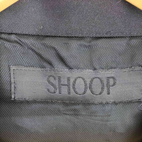 シュープ Shoop RUBBER LOGO JACKET メンズ