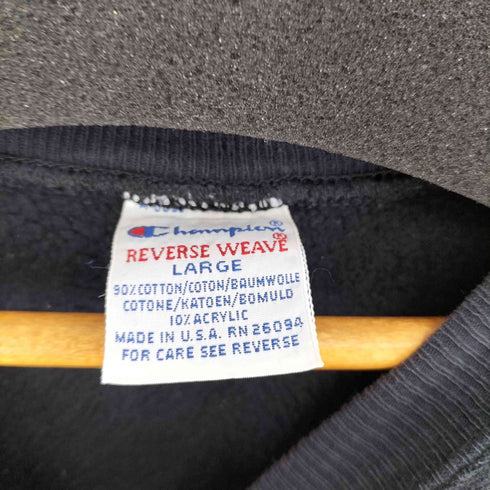 チャンピオン Champion 90s 刺繍タグ USA製 REVERSE WEAVE リバースウィーブスウェット メンズ JPN:L