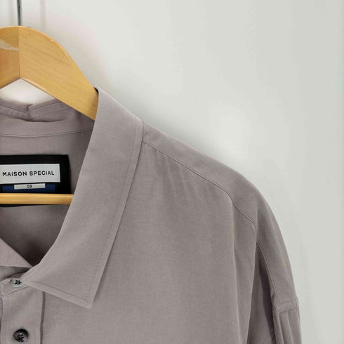 メゾンスペシャル MAISON SPECIAL WAY Asymmetry Prime-Over Shirt メンズ JPN:2
