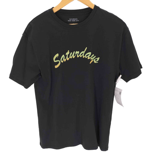 サタデーズニューヨークシティ Saturdays NYC Horizon Script Standard SS Tee メンズ JPN:XS