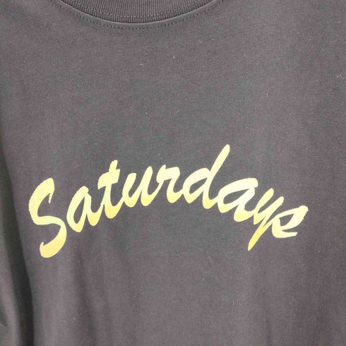 サタデーズニューヨークシティ Saturdays NYC Horizon Script Standard SS Tee メンズ JPN:XS