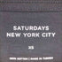 サタデーズニューヨークシティ Saturdays NYC Horizon Script Standard SS Tee メンズ JPN:XS
