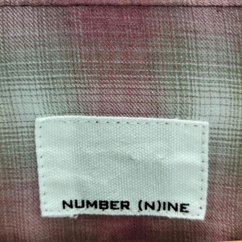 N NUMBER オンブレチェックシャツ メンズ JPN:3