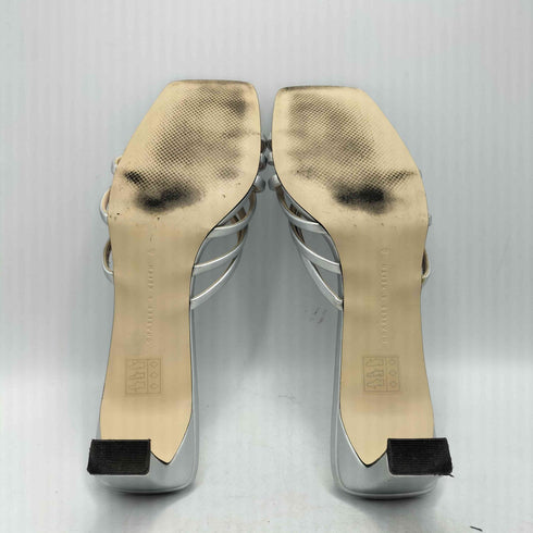 チャールズアンドキース CHARLES&KEITH ASYMMETRIC STRAPPY SANDALS アシメトリック ストラッピー サンダル レディース 40