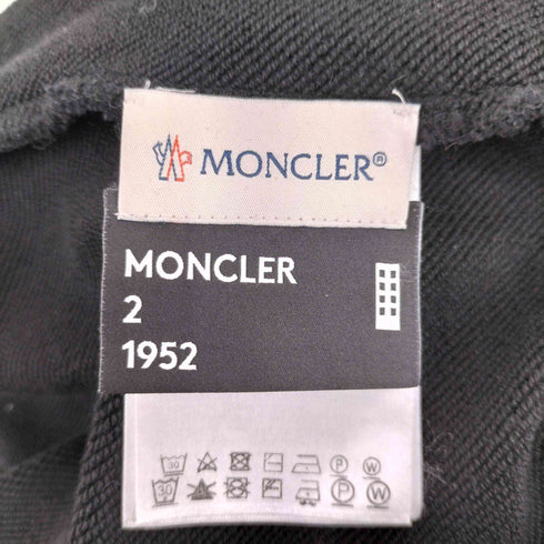 モンクレール MONCLER GENIUS 1952 ジーニアス ビッグロゴワッペンスウェット メンズ M
