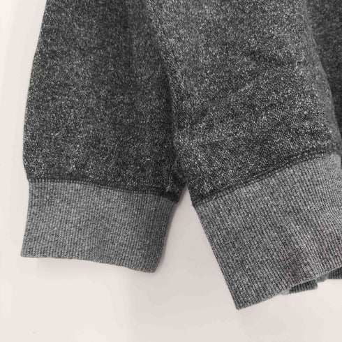 ポールスミス Paul Smith HOMEWEAR 裏起毛 Vガゼット マルチストライプ ラグランスリーブ スウェット トレーナー メンズ LL