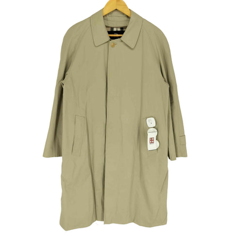 バーバリーロンドン BURBERRY LONDON 裏地ノバチェック コットン ステンカラーコート メンズ