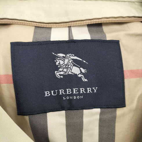バーバリーロンドン BURBERRY LONDON 裏地ノバチェック コットン ステンカラーコート メンズ
