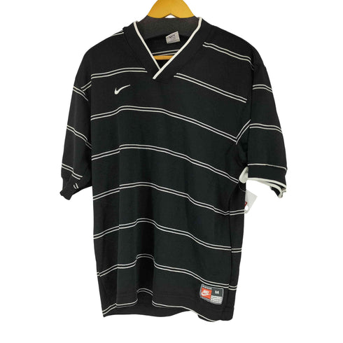 ナイキ NIKE 90s USA製 白タグ ボーダーシャツ メンズ JPN:M