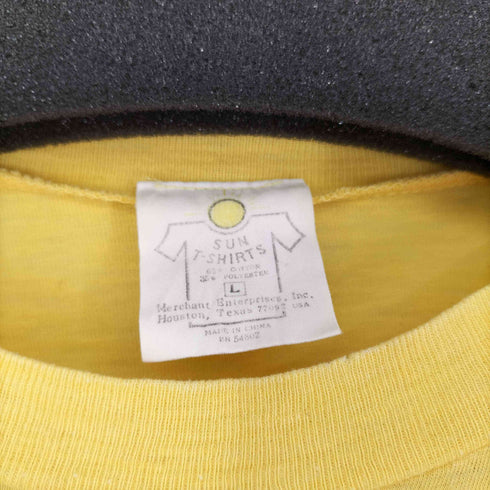 90s SUN T-SHIRT シングルステッチ プリントTシャツ メンズ JPN:L