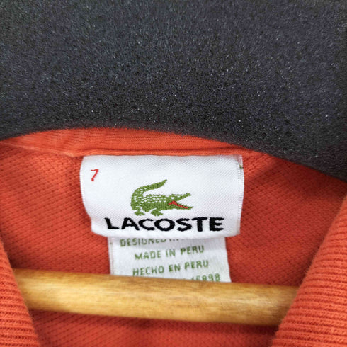 ラコステ LACOSTE ワンポイントロゴ ポロシャツ メンズ 7