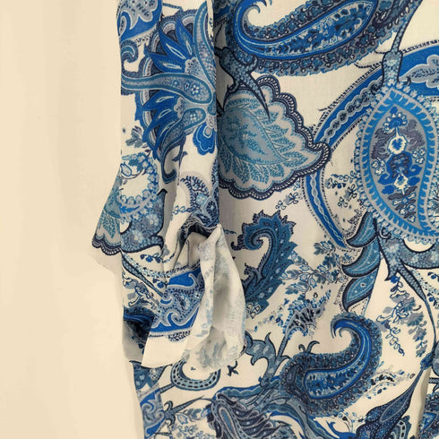 メゾンスペシャル MAISON SPECIAL Sheer Print Prime-Over Short Sleeve Open Collar Shirt メンズ JPN:1