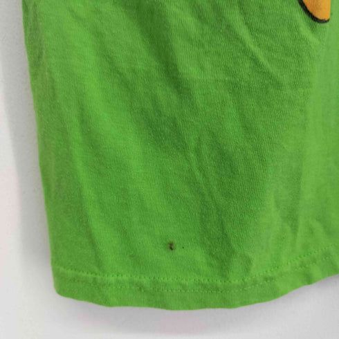 90s USA製 プリントクルーネックTシャツ レディース 14-16