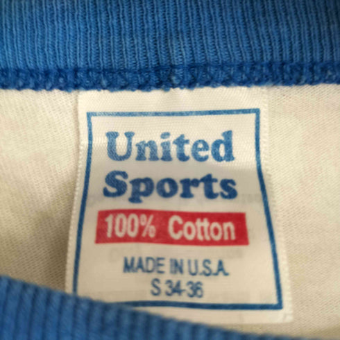 UNITED SPORT 90s プリントリンガーTシャツ レディース JPN:S