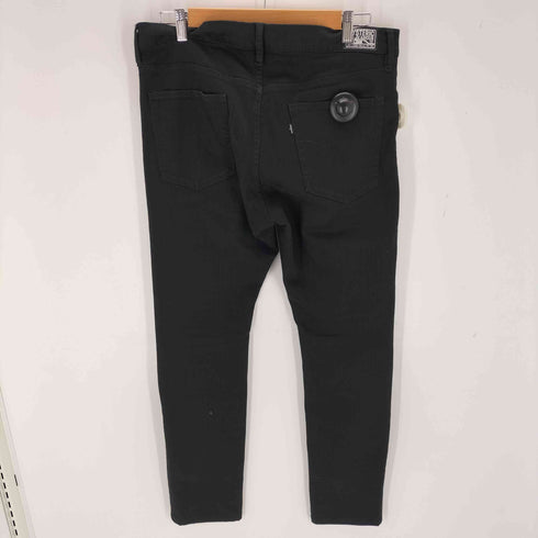 ヒステリックグラマー HYSTERIC GLAMOUR SPBR加工 ISKO ストレッチデニムスキニースリムPT スタッズ メンズ 34inch