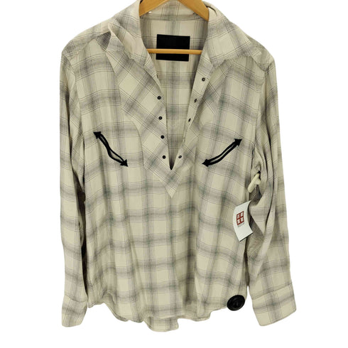 ザレターズ The Letters cowboy レーヨンウエスタンシャツ メンズ JPN:M
